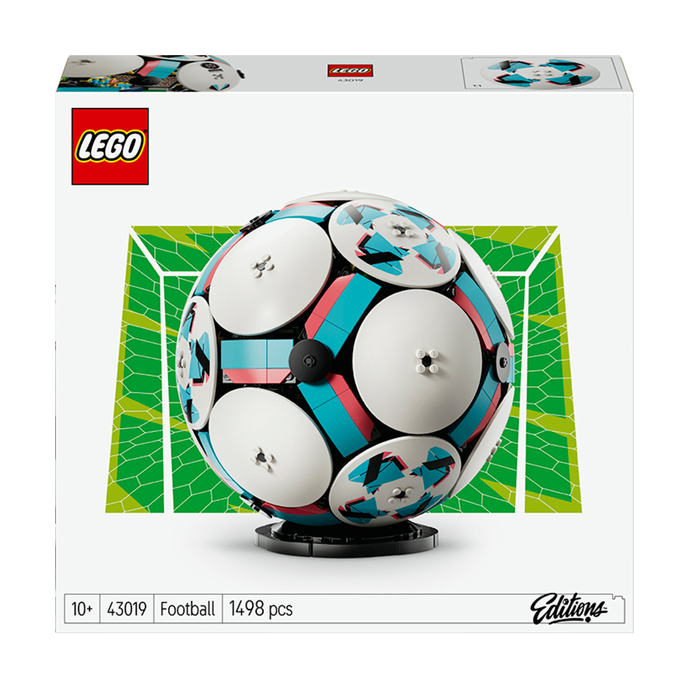 Конструктор LEGO Editions Football Футбольний м'яч, 1498 деталей, від 10 років (43019)