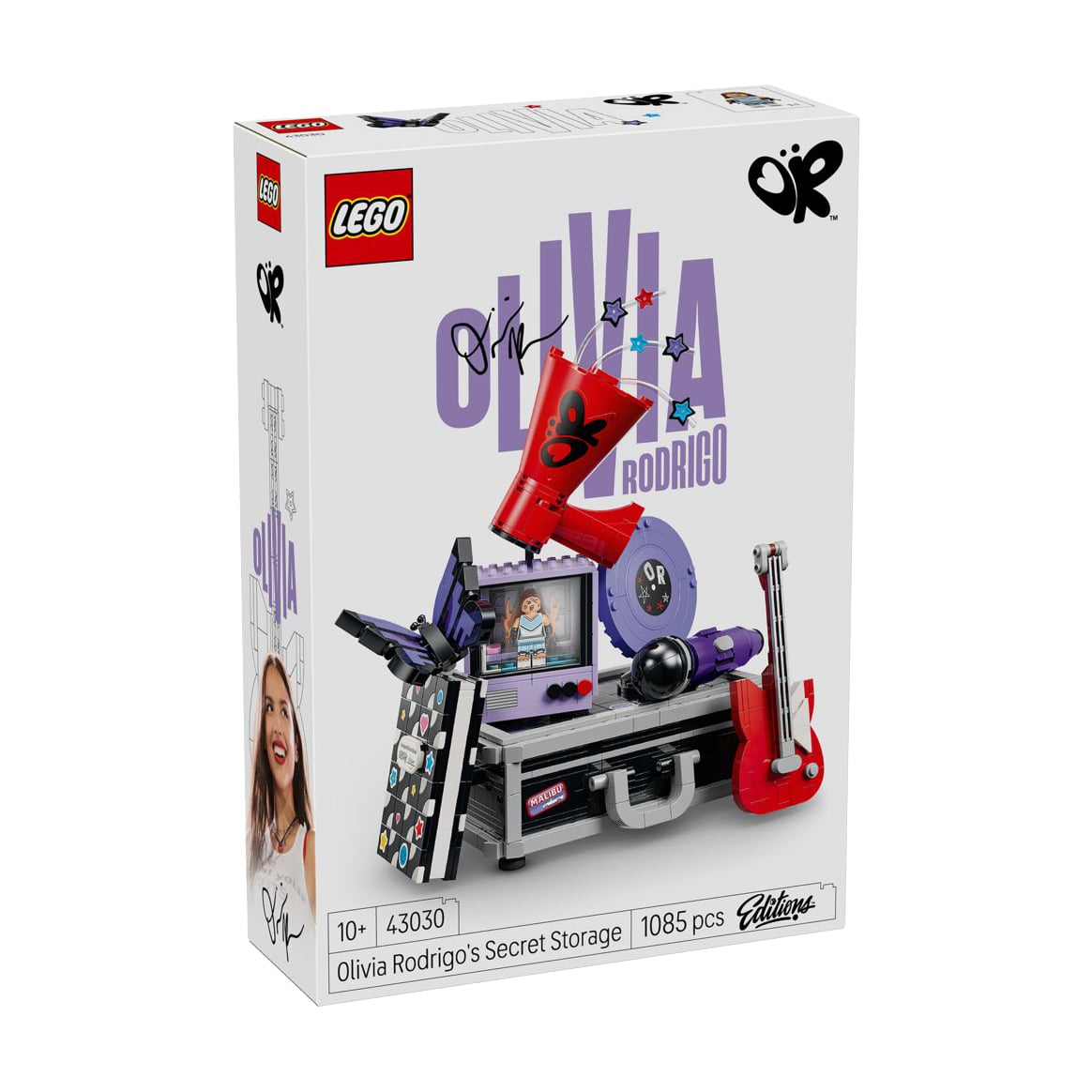 Конструктор LEGO Editions Секретне сховище Олівії Родріґо, від 10 років, 1085 деталей (43030)